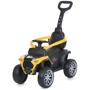Детский электромобиль-толокар 2в1 Bambi Квадроцикл желтый (M 4803EL-6)