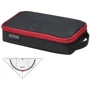 Пенал Herlitz 2Go Black Red с транспортиром в комплекте (50033348)