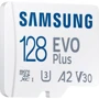 Карта пам'яті Samsung 128GB microSDXC Class 10 UHS-I U3 V10 A1 EVO Plus + adapter: Клас карти A1, V10, U3, UHS-I, Class 10