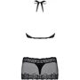 Комплект Obsessive 830-CHE-1 chemise, L/XL