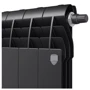Радіатор із нижнім підключенням Royal Thermo BiLiner 500/Noir Sable VR – 8 секцій: Кількість пластин 1