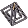 Зажимы для сосков с тяжелой подвеской LOCKINK Adjustable Nipple Clamps with Heavy Pendant - Grey