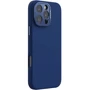 Чехол для iPhone Nillkin Silicone LensWing Prop Magnetic Blue for iPhone 16 Pro Max: Материалы Силикон
