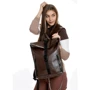 Женский рюкзак Sambag RollTop One коричневый (24208020): Тип ручки Плечевой ремень, Короткая ручка