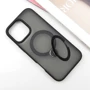 Чехол для iPhone Mobile Case Metal Buttons with MagSafe HQ Ring Black for iPhone 16 Pro Max фото 5