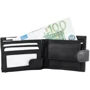 Мужское портмоне DNK Leather черное (DNKN035L-CCF-black): Тип Портмоне