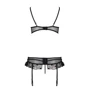 Эротический комплект Passion LOVELIA SET black XXL/XXXL