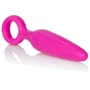 Анальная вибро-пробка Booty Call Booty Glider, 9.5x2.5 см, розовый