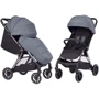 Коляска прогулочная Carrello Delta CRL-5517 Flint Grey 2024 (CRL-5517 Flint Grey 2024): Материал колес резина