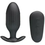 Анальная пробка Pretty Love ROYAL PLEASURE с вибрацией, электро стимуляцией и ДУ, BI-040083W