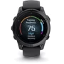 Смарт-часы Garmin Fenix E 47mm Slate Grey Steel with Black Silicone Band (010-03025-01): Стандарт защиты 10 ATM