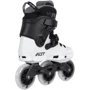 Роликовые коньки Раздвижные ролики Powerslide Next Black White 100, 46,0-47,0 (908367): Размер 46-47