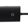 Адаптер Baseus Adapter Lite Series USB-C to 4хUSB3.0+USB-C Black (WKQX030301): Интерфейс подключения USB 3.0, USB-C