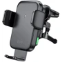 Держатель Hoco Car Holder Air Vent Wireless Charger HW10 15W Jenny Black