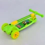 Самокат дитячий триколісний Best Scooter MAXI з світяться колесами PU і складним кермом Light green (76063): Тип коліс литі