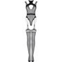 Бодистокинг Obsessive Bodystocking G327 black S/M/L