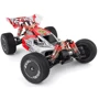 Машинка на радиоуправлении 1:14 багги WL Toys 144001 4WD красная (WL-144001R)
