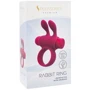 Эрекционное виброкольцо S Pleasures Premium Rabbit Ring (со съемной вибропулей) розовое