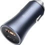 Зарядное устройство Baseus Car Charger USB+USB-C Golden Contactor Pro 40W Dark Gray (CCJD-0G): Кабель в комплекте отсутствует