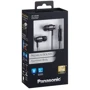Наушники Panasonic RP-HDE3MGC-K: Тип конструкции вакуумные