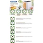 Тостер HEINNER HTP-WH800BB: Мощность 800 Вт