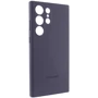 Чехол для телефонов Lakshmi Premium Silicone Case with Logo Full Camera Dark Gray for Samsung S928 Galaxy S24 Ultra: Тип накладка на заднюю часть