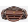 Женская сумка тоут GUESS BERTA SML DBL CMPRTMNT SATCHEL LGW коричневая (HWBB8688050-LGW): Тип Сумки