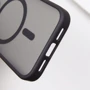 Чехол для iPhone Mobile Case TPU+PC Metal Buttons with MagSafe Black for iPhone 16 фото 5