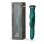 Пульсатор-кролик с вибрацией Zalo Mose 2 Turquoise Green