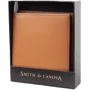 Мужское портмоне Smith&Canova коричневое (FUL90015-BLK-TAN): Формат кошелька Вертикальный