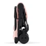 Прогулянковий візок Cybex Coya Matt Black Peach Pink (522004345): Матеріал коліс полиуретан