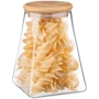 Банка для сыпучих продуктов Ardesto Fresh 910 мл конус 3 шт. (AR1391BLC_le)