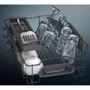 Вбудовувана посудомийна машина Siemens SR61HX08KE: Місткість (комплектів) 9