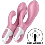 Вибратор-кролик Satisfyer Air Pump Bunny 2