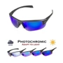 Спортивные очки Очки защитные фотохромные Global Vision Hercules-7 Photo (Anti-Fog) (G-Tech™ blue) синие зеркальные (1ГЕР724-90): Назначение Велосипедные, Для бега, Для туризма и активного отдыха
