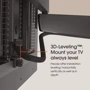 Кронштейн для ТВ Vogels TVM 7655 DesignMount Black: Тип наклонно-поворотный