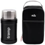 Термос Tramp с широким горлом 800 мл в чехле (UTRC-132-black)