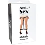 Бондажный набор Art of Sex - Michelle черный, экокожа