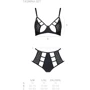 Комплект белья Passion TASMINA SET Black XXL/XXXL