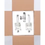 Бра Nowodvorski 8155 Hampton Е14 2x40W IP20 Chrom