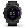 Смарт-часы Garmin Epix Pro (Gen 2) 51mm Slate Grey with Black Band (010-02804-21): Дисплей 1.4 AMOLED (454x454)