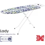 Прасувальна дошка Casa Si Lady White/Blue Crystals 122x38 см (CS93574R267): Ширина прасувальної поверхні, см 38