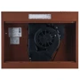 Вытяжка Minola HPL 612 BR: Материал корпуса металл