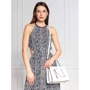 Женская сумка тоут Michael Kors CHANTAL SM MSGR белая (30F2S7CM1T085): Тип ручки Со съемным ремнем, Плечевой ремень, С двумя ручками, Короткая ручка