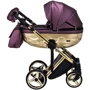 Коляска 2 в 1 Adamex Chantal Star Polar (Gold) кожа 100% Star 124 (624720): Количество блоков 1