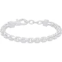 Чоловічий браслет Armani Exchange сріблястий (AXG0045040)