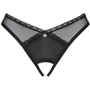 Трусики Obsessive Latinesa crotchless thong Вlack, XL/2XL