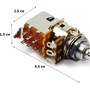 Потенціометр пуш-пул FENDER POTENTIOMETER PUSH-PULL 250K SPLIT: Тип Потенциометры