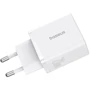 Зарядное устройство Baseus Wall Charger USB-C+USB Cube Fast Charger 20W Cluster White (P10111403213-00) фото 7