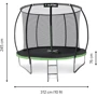 Батут Outtec 10FT Pumpkin чорно-зелений (V376581): Виробник Outtec